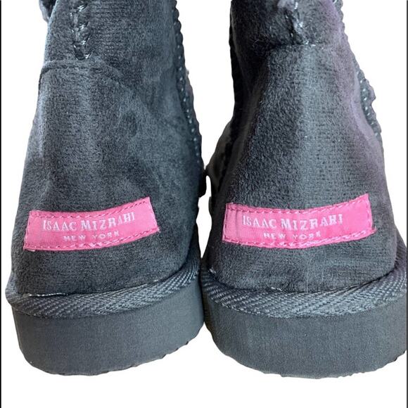 Isaac Mizrahi cozy boots. Mid calf gray size   9 - Picture 7 of 9
